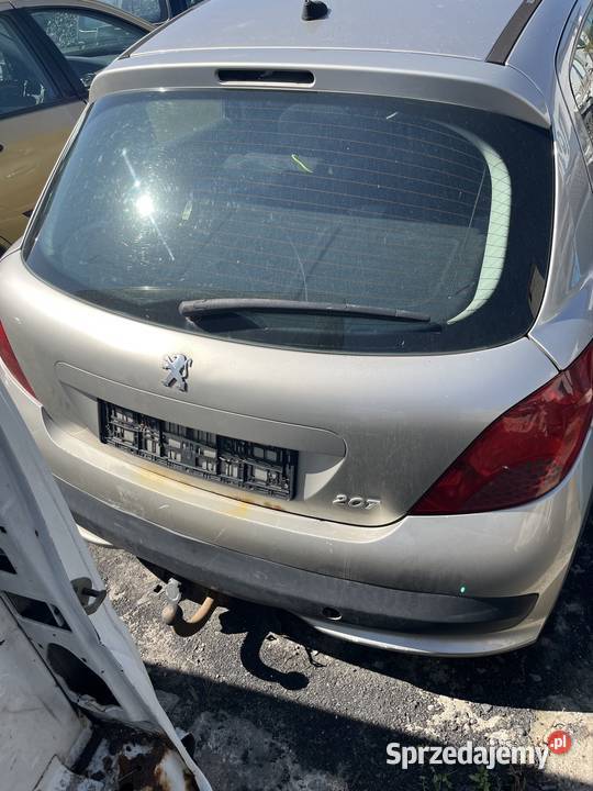 Peugeot 207 klapa bagażnika osobowe