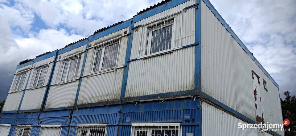 Zestaw kontenerowy biurowo socjalny Pozostałe Łomianki sprzedam