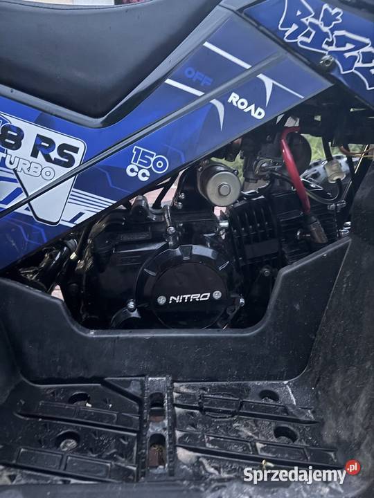 Quad nitro motors rizzo 150cc 10 remontu 227km Krasnystaw sprzedam