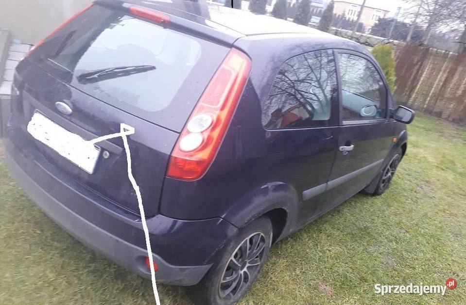 ford fiesta mk6 13b na czesci nieuszkodzony Fiesta Radzyń Podlaski