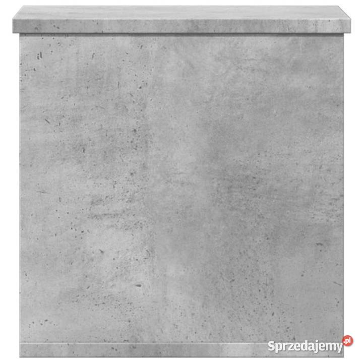 Skrzynia szarość betonu 30x35x35 materiał sprzedam