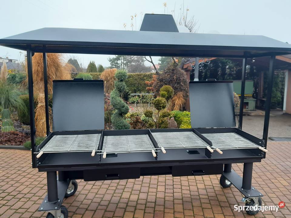 Gastronomiczny grill cateringowy blacha 6 mm Damasławek