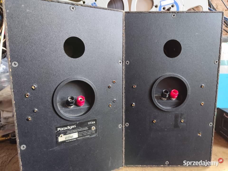 monitory Paradigm Titan uszkodzone Stargard