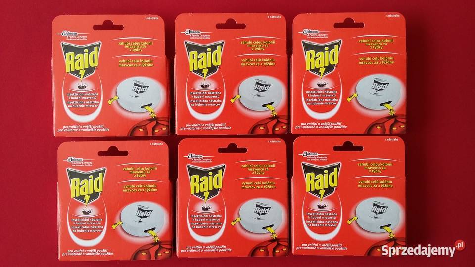 SC Johnson RAID PUŁAPKA NA MRÓWKI Z TRUTKĄ NOWA małopolskie Olkusz