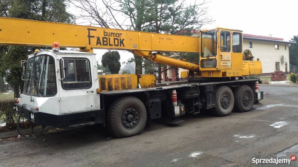 Żuraw samochodowy FABLOK DST 02181 Lędziny