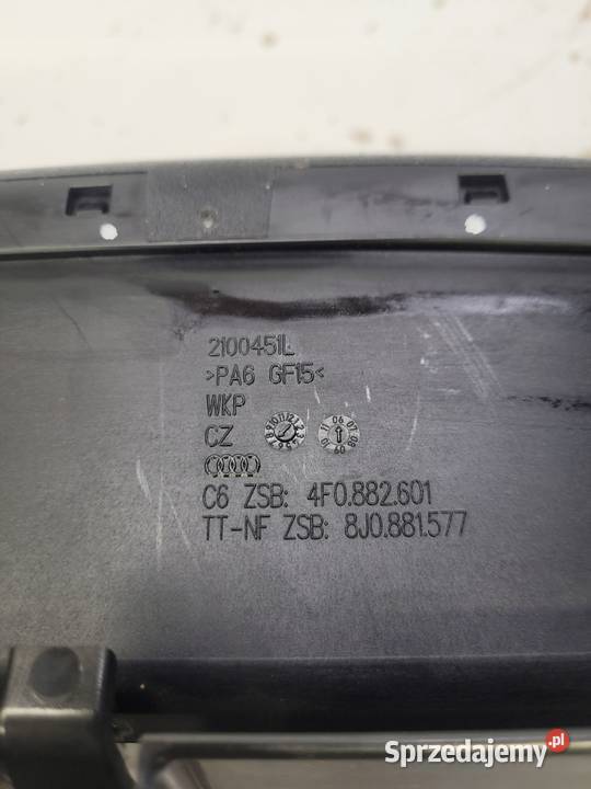 SCHOWEK FOTELA LEWY AUDI A6 C6 4F0882601 Schowki, półki Przystajń