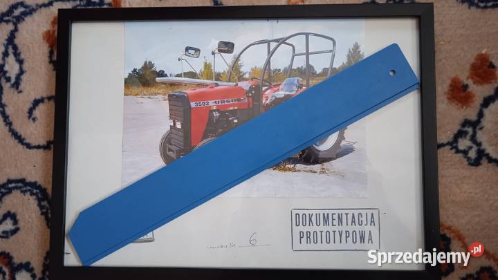 Obrazek z ciągnikiem Ursus 3502 pamiątka Pozostałe