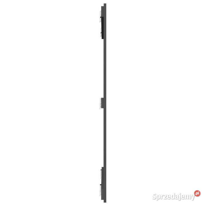 Wezgłowie łóżka szare 955x3x110 lite drewno Warszawa