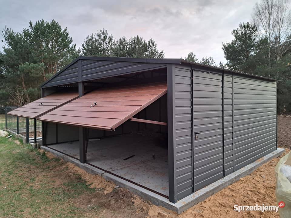 Wszystkie wymiary garaż garaże blaszane Gdańsk
