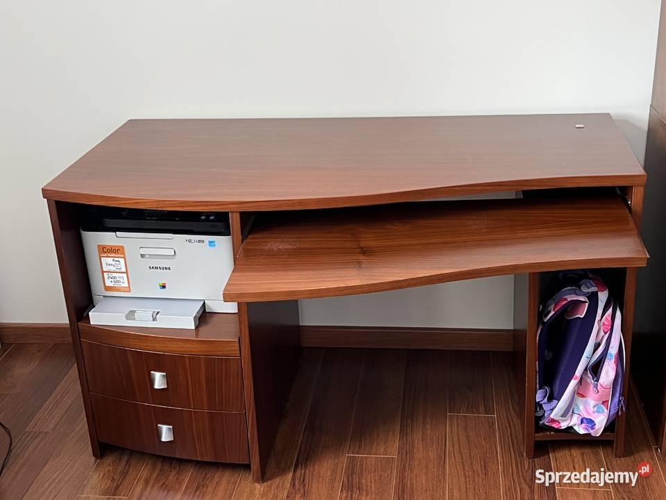 Piękna komoda i biurko w naturalnym fornirze Ostrów Wielkopolski