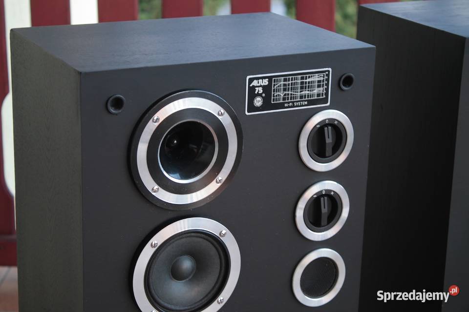 Kolumny Altus 75 klasyka czarny fornir stan Toruń