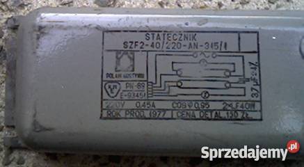 statecznik szf240 Dąbrowa Górnicza sprzedam