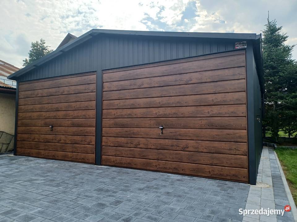 GRAFITOWY Garaż Blaszany 6x6 Garaże Blaszane Nowy Sącz sprzedam
