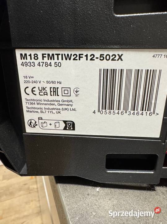 ZakrętarkaKlucz udarowy Zakrętarki i klucze udarowe Szczecin