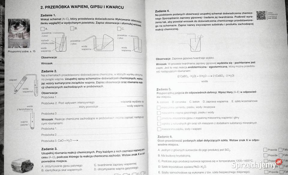 To jest chemia 1 Karty pracy ucznia Zakres Chełm