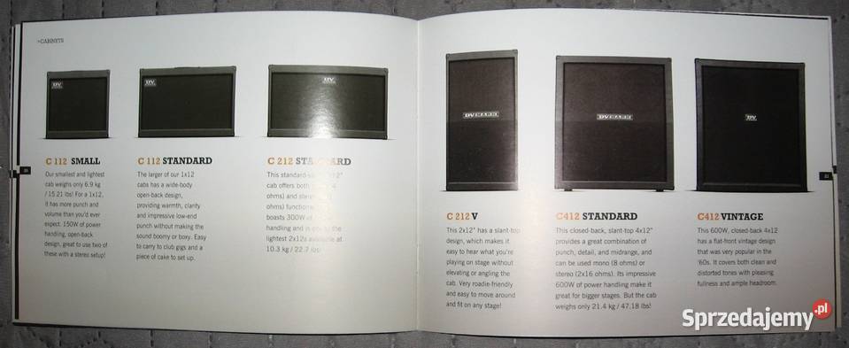 DV Mark Catalogue 2010 katalog wzmacniaczy Kultura i Rozrywka Kępice