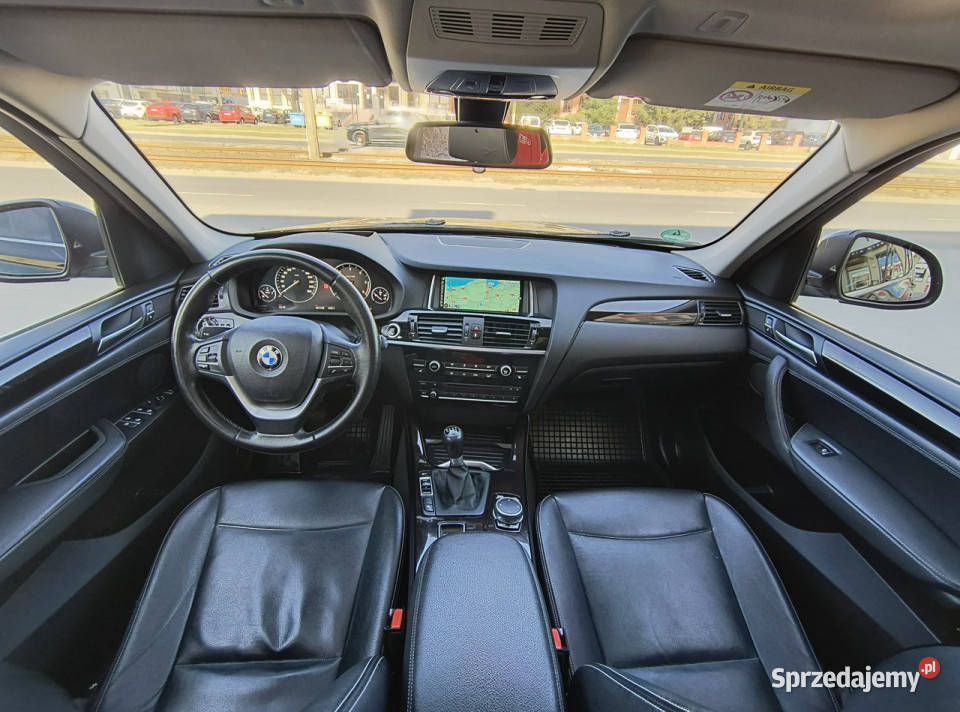 BMW X3 ALU skóraPANORAMA szyberdach F25 2010 czujnik parkowania kujawsko-pomorskie
