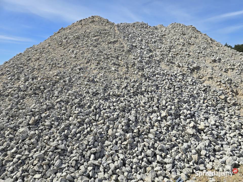 Gruz betonowy 063 mm tłuczeń na podjazd Trzemeszno sprzedam