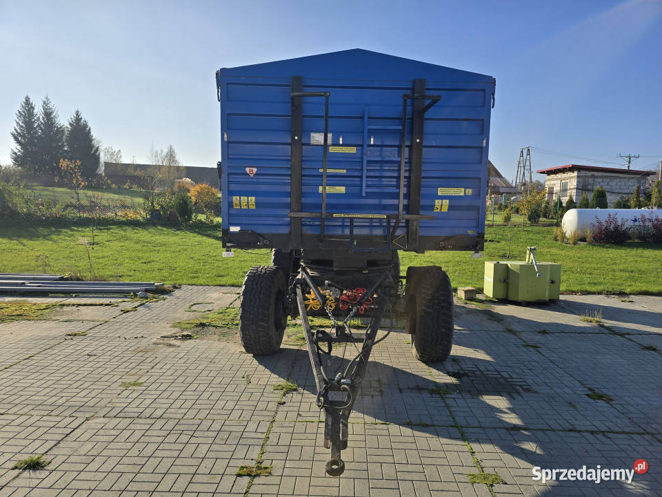 Przyczepa wywrotka PANAV 217 ładowność 14 ton nieuszkodzony Przyczepy rolnicze