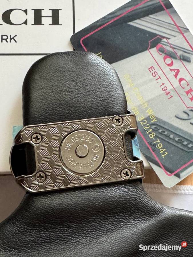 Torebka coach czarna Swarzędz sprzedam