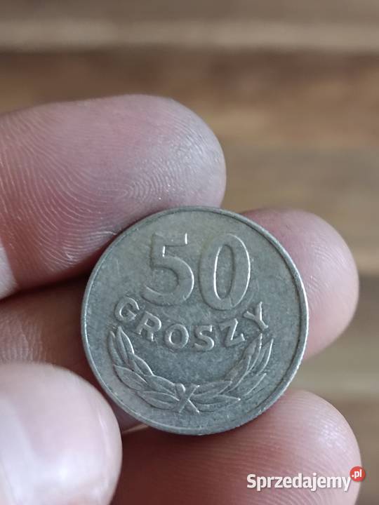 Sprzedam monete 50 gr 1978 bez znaku mennicy Numizmatyka