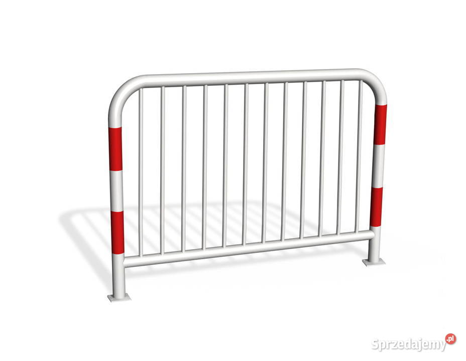 Przykręcana bariera chodnikowa U11a z pionowymi