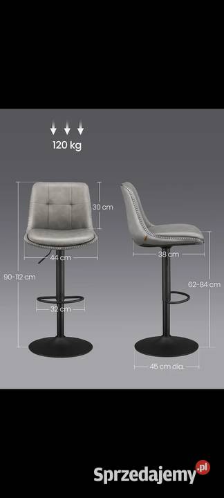 Hokery stylowe i wygodne idealne do kuchni baru Gliwice