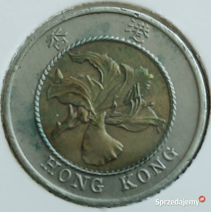 10 Dolarów Hong Kong 2003 r Numizmatyka wielkopolskie