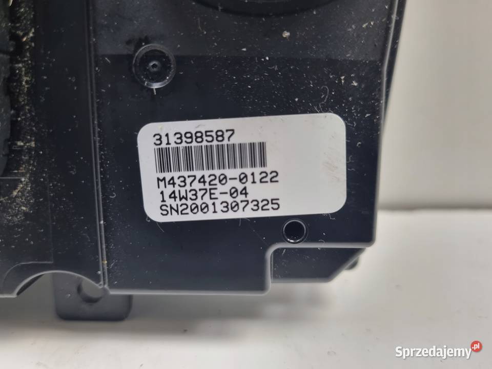 Volvo S60 II V60 I XC60 I PANEL KLIMATYZACJI Panele sterowania, przełączniki