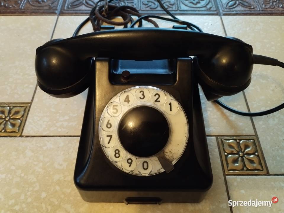 Telefon z PRL u lata 60te Dobczyce