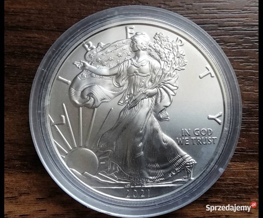 Moneta Amerykański Orzeł Typ 1 Liberty 2021 1 opolskie Opole