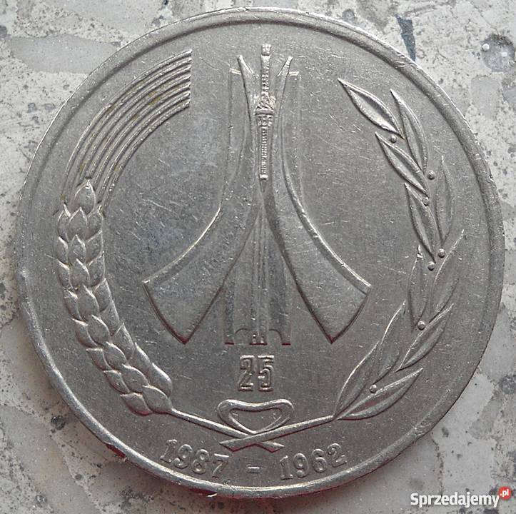ALGIERIA1 DINAR1987 r Legionowo