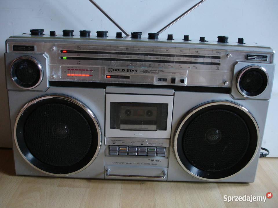 Radiomagnetofon GOLDSTAR TSR580 sprzedam