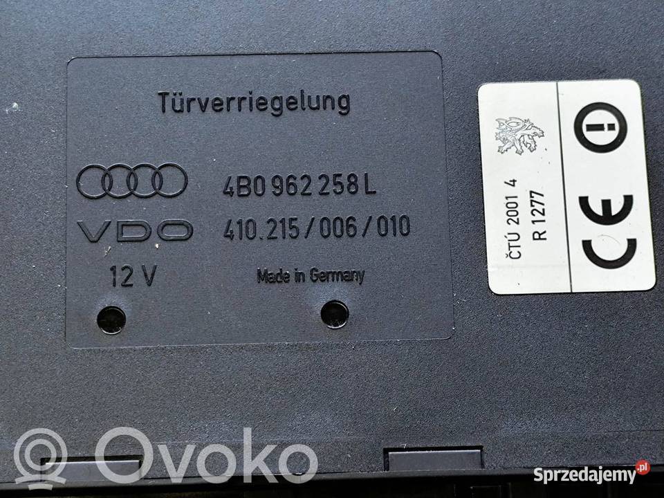 Audi A6 S6 C5 Avant Allroad STEROWNIK MODUŁ