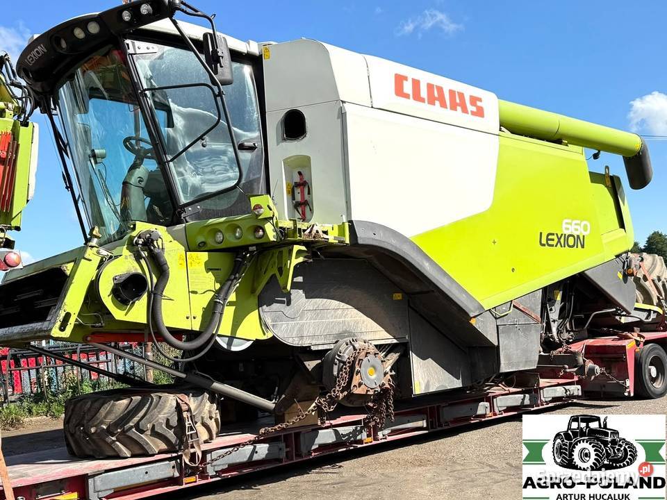 KOMBAJN ZBOŻOWY CLAAS LEXION 660 2013 2280 H