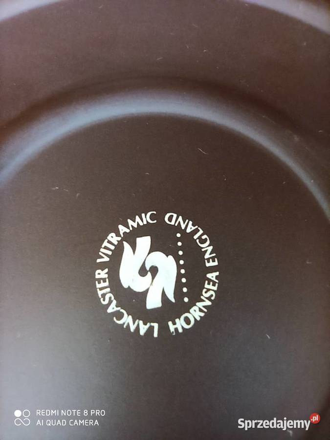 Talerz z drwalami w lesie Lancaster Gdańsk sprzedam