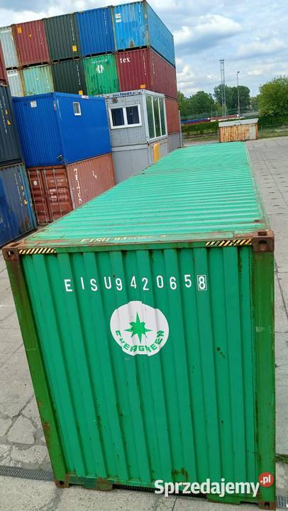 SPRZEDAM UŻYWANE Kontenery morskie 40HC CW 12 lubelskie Lublin sprzedam