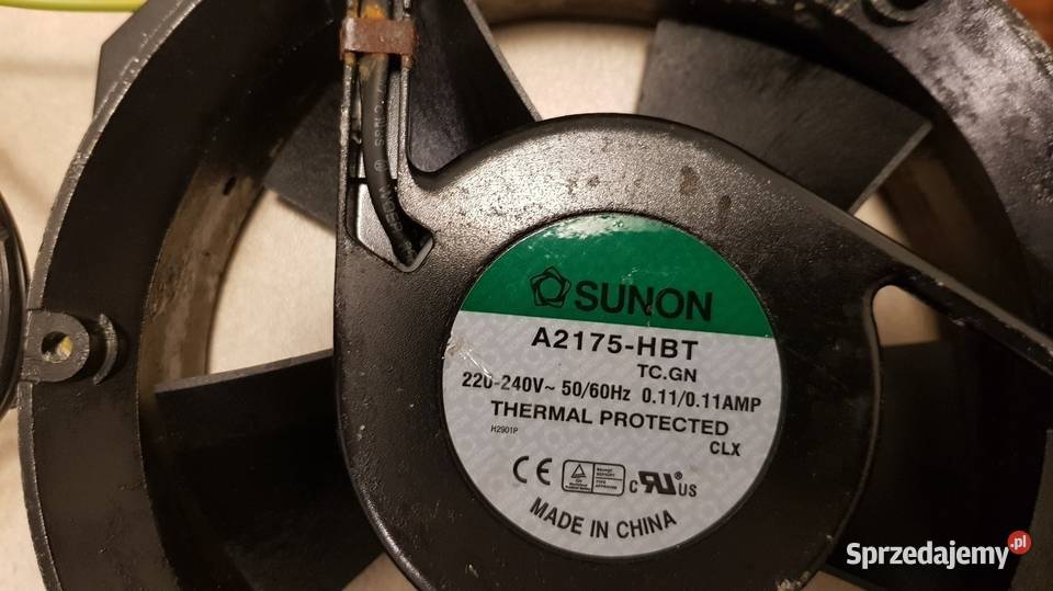Wentylator SUNON A2175HBT pomorskie Pelplin