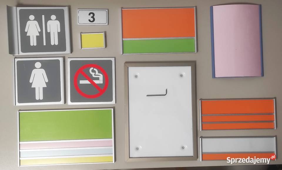 Tabliczki informacyjne Rudziniec sprzedam