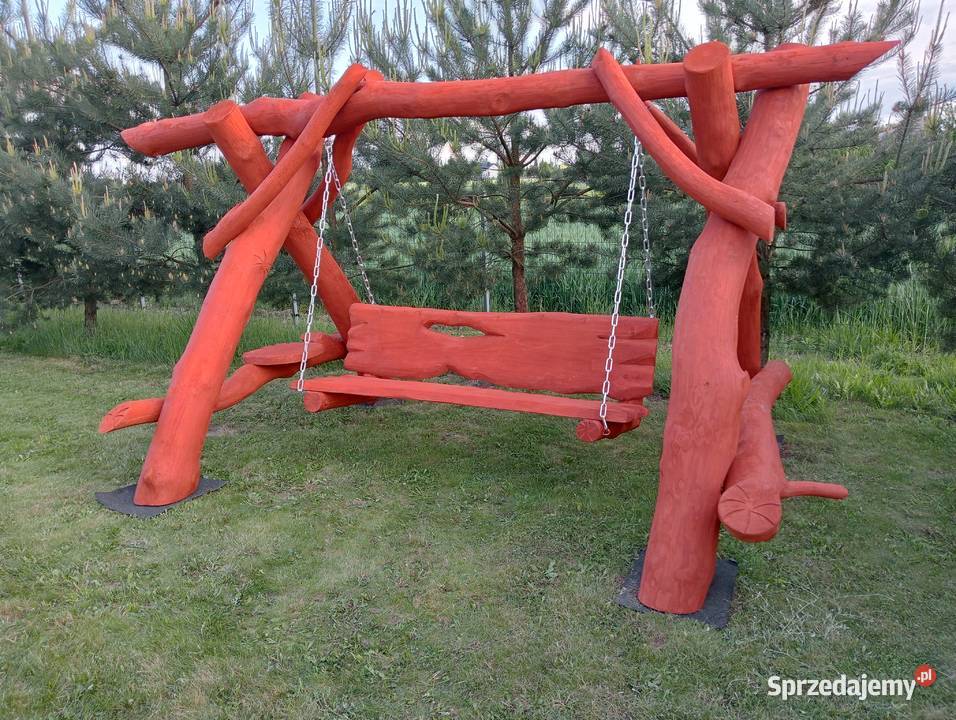 Huśtawka z bali Częstochowa sprzedam