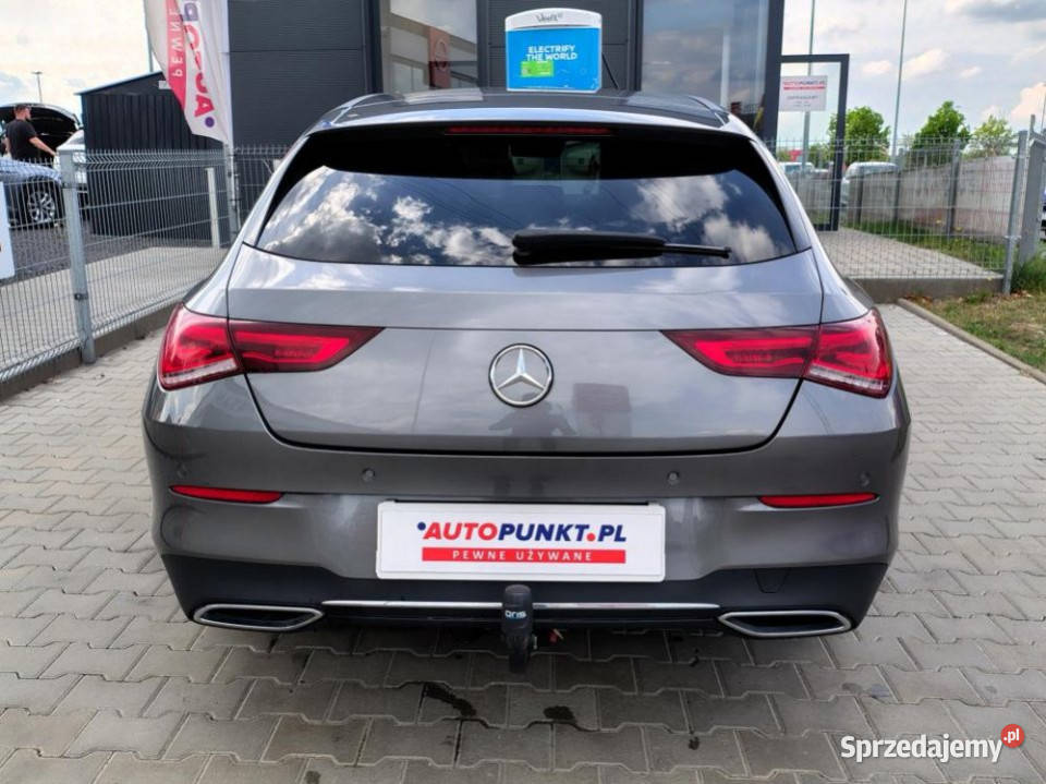 MercedesBenz Klasa CLA 2020r Szklany dach