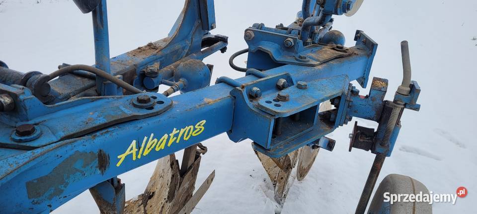 Pług obrotowy 3 skibowy Rabe Albatros 120 Słupca sprzedam