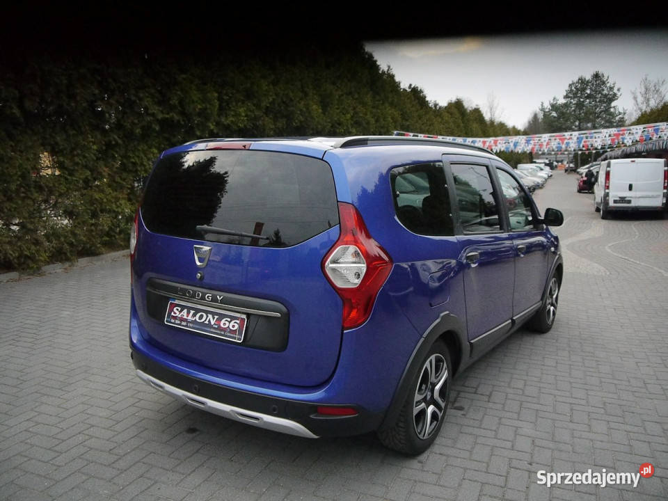 Dacia Lodgy 13b Stepway Salon Polska 7osob Navi centralny zamek Częstochowa