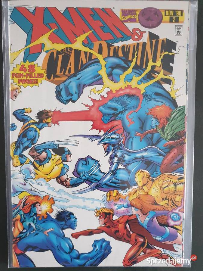 XMen The Clan Destine 2 komiksy Marvel USA 1996 Komiksy Gdynia sprzedam