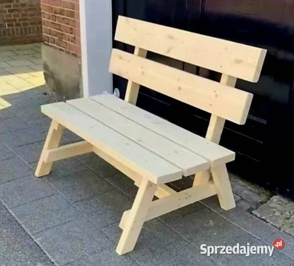 Ławka ogrodowa drewniana Zgierz