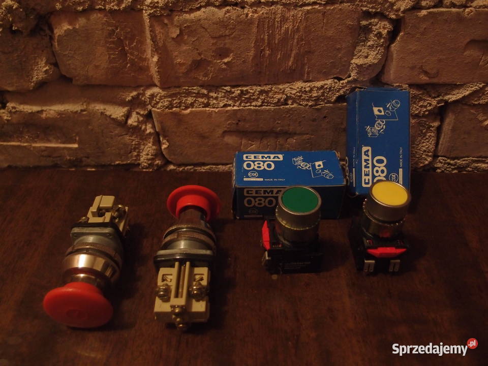 Przycisk sterowniczy Wyłącznik bezpieczeństwa łódzkie Łódź sprzedam