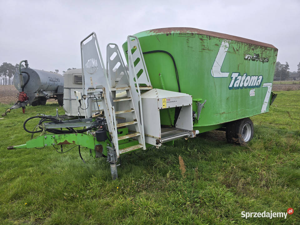 Wóz paszowy TATOMA MV20DUP 20 m3 2 stopniowa