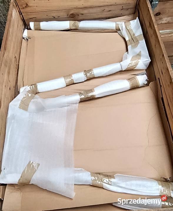 Nogi metalowe do stołubiurka kolor szary wielkopolskie Mianowice sprzedam