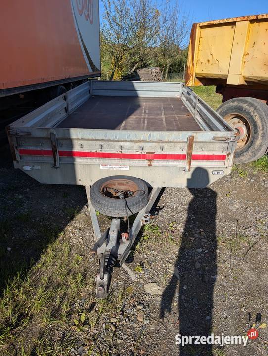 Przyczepa 2 osiowa 2017 burtowe