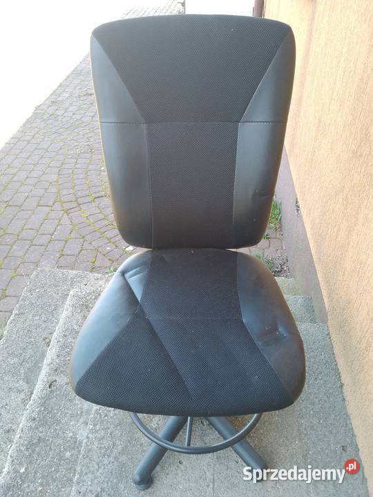 Fotel biurowy z ekoskóry obracany mazowieckie Mińsk Mazowiecki sprzedam